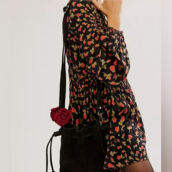 FREE PEOPLE BILLIE SUEDE CROSSBODY NWT. - Picture 6 of 6